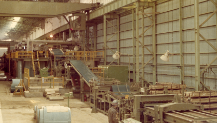 Started production of pre-coated metal